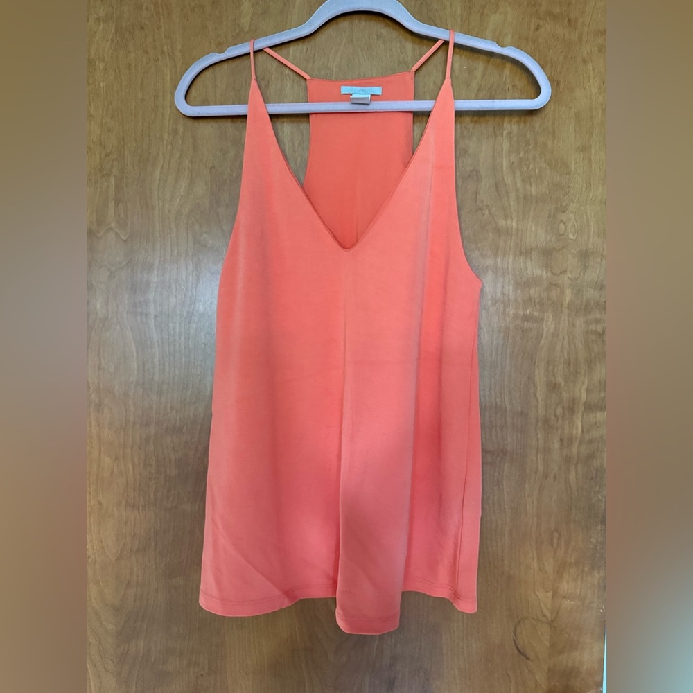 H&M Coral V-Neck Camisole
